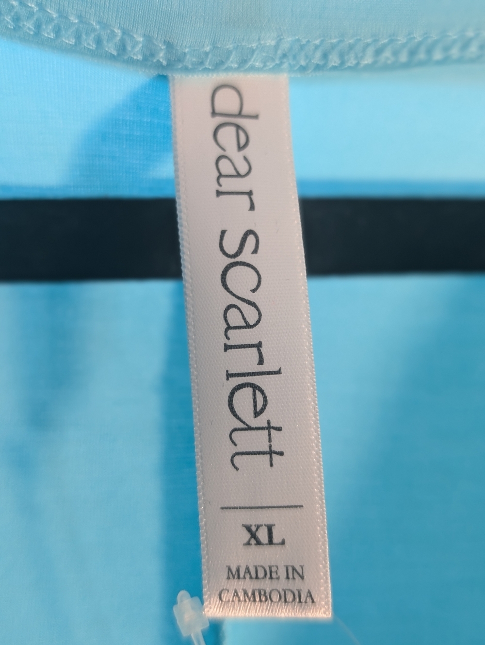 Dear Scarlett Light Blue V-Neck Maxi Dress - Women Size XL - Picture 4 of 8